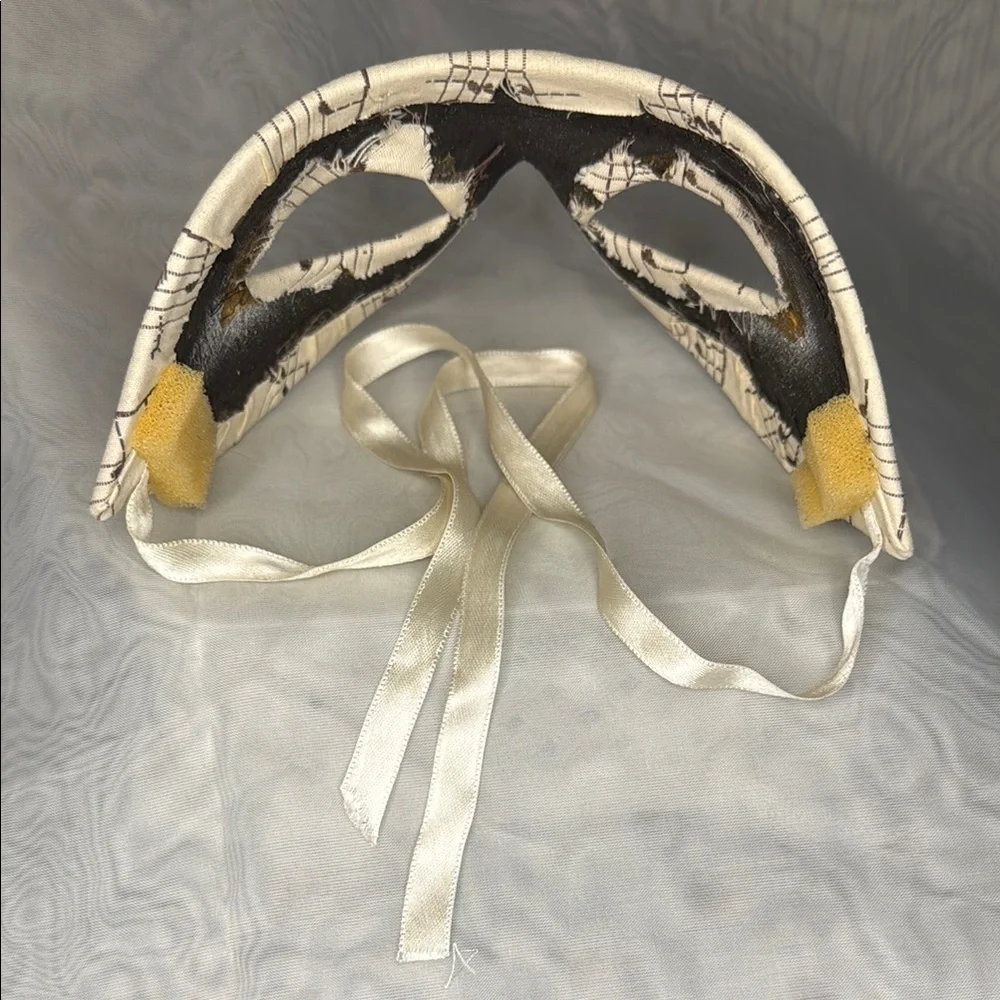 Handmade Venetian Mask - Music